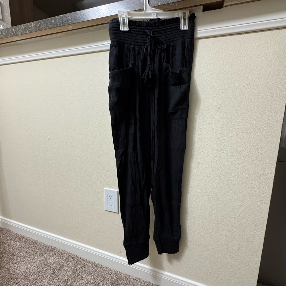 Aerie Charcoal Jogger Pants